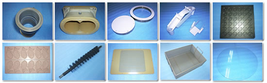 フッ素樹脂コーティング、テフロンコーティングの使用例